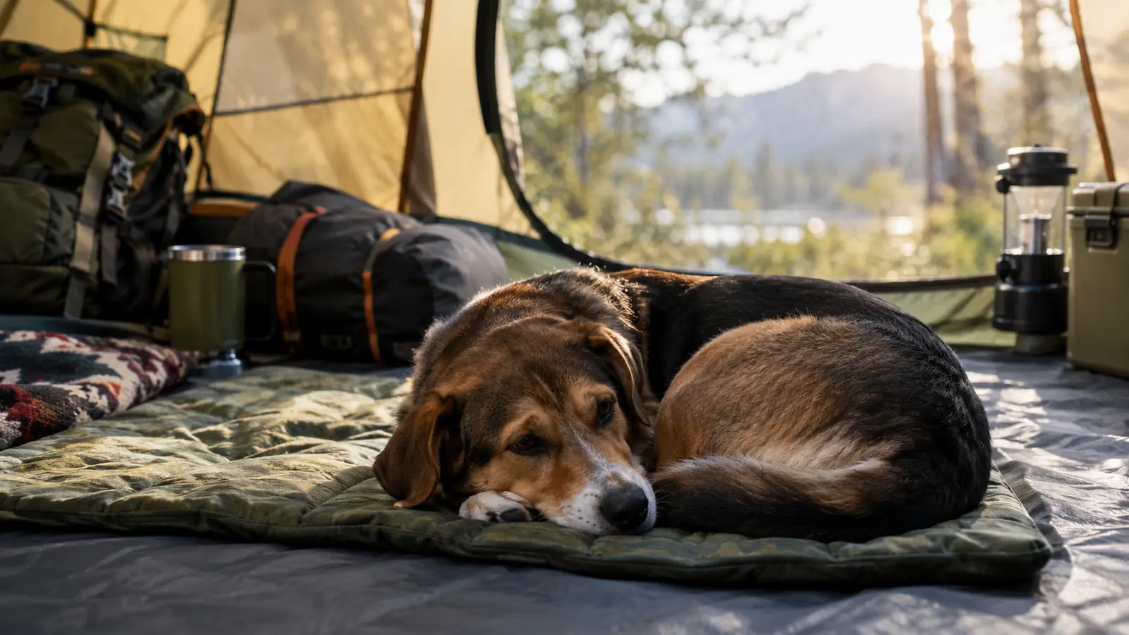 10 Reasons a Waterproof Dog Bed Beats the Tent Floor