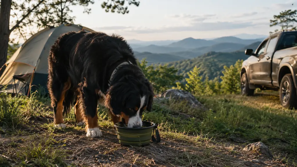 Collapsible Dog Bowls vs a Travel Water Bottle for Camping